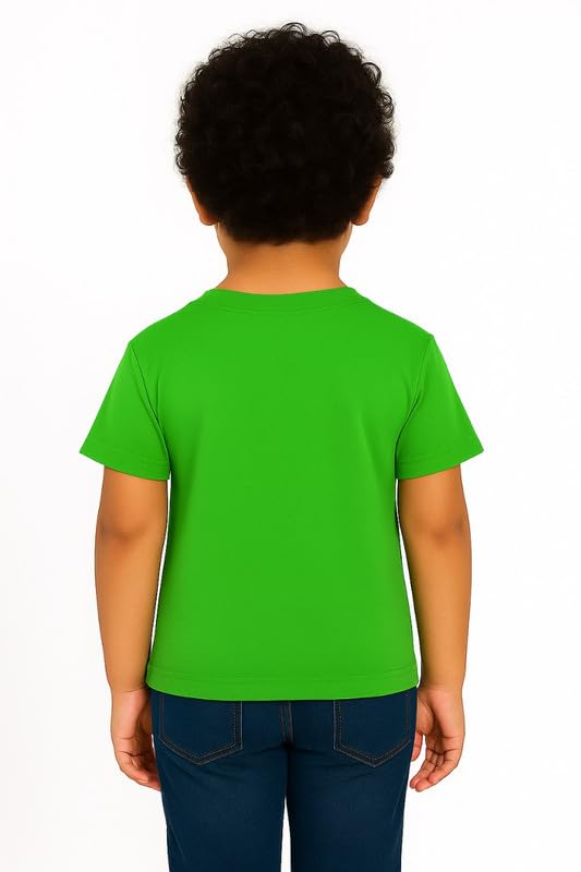 Image of Trendy Printed Cotton Blend Half Sleeve T-Shirt for Boys - Pack of 2