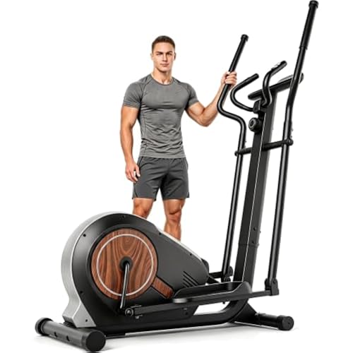ANCHEER Elliptical Exercise Machine, Elliptical Trainer for Home Gym, Exercise Equipment 500Lbs Max Weight