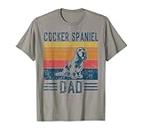 Retro Cocker Spaniel Dad Gift for Men