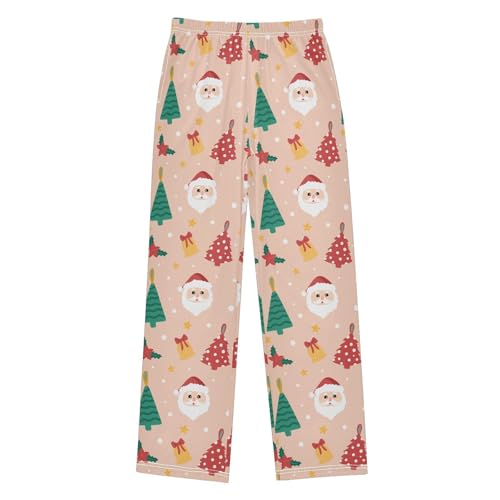 ZZKKO Christmas Ornament Pattern Boys Pants for Kids Jogger Pants with Pockets S-XL