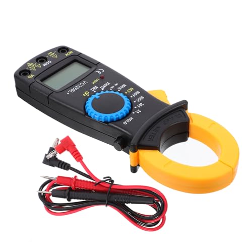 Cemaystic デジタルクランプメーター ? バックライトLCD付き電圧電流抵抗計、車検査対応ポータブル測定器