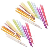 Gatuida 32 Stück Aromatherapie Ohrenkerzen Leichte Farbige Aromakerzen für Tinnitus Linderung und Ohrreinigung Praktisches Hilfsmittel für Privaten und Professionellen Gebrauch