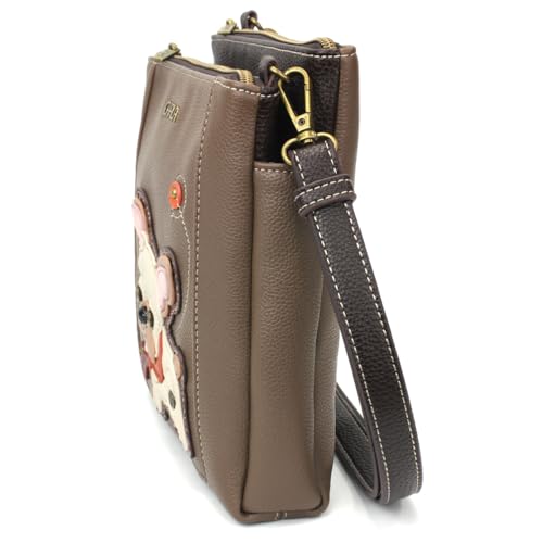 Image of CHALA Merry Messenger RFID Protected Women Faux Leather Shoulder Purse with Adjustable Crossbody Strap | RFID Protected