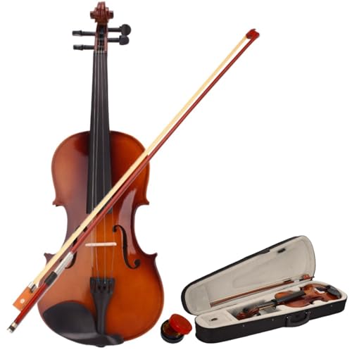 LALAHO 4/4 Violin with Case, Bow & Rosin
