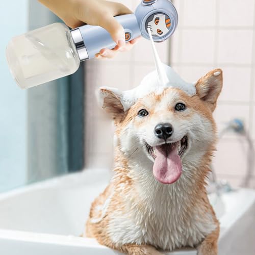 Lavage chiens chats avec cette machine à mousse électrique pour chiots nomade