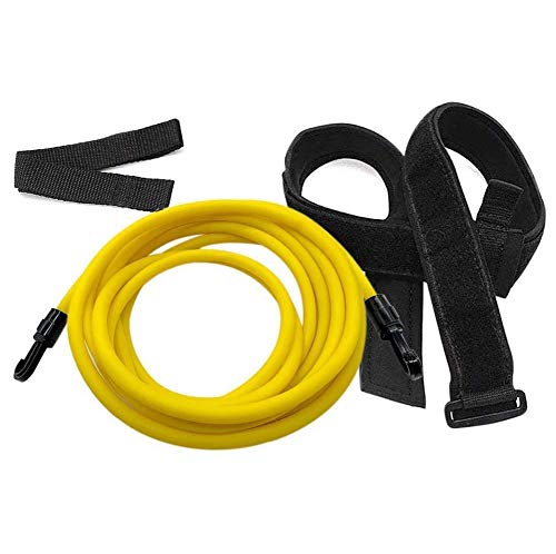 ggb Swim Training Belts Swim Bungee Cords Resistance Bands Swim Tether Stationary (9.84 Ft, Yellow) Swimming, Swim Harness Static Swimming Belt (b)
