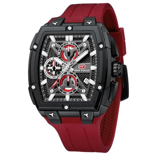 Image of MF MINI FOCUS Men's Watch Analog Wrist Watchh for Men with Chronograph,Ideal for Sports Enthusiasts and Daily Wear