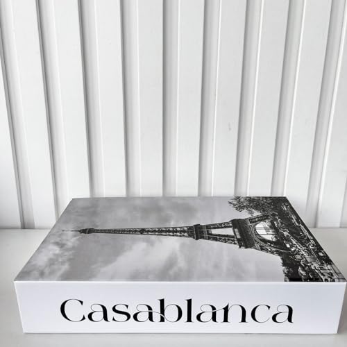 Caixa Livro Decorativo que abre a tampa - Paris
