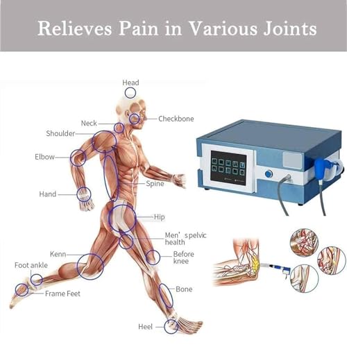 Máquina de Terapia de Ondas de Choque, Tratamiento ED y Alivio de Dolor Muscular Masajeador Externo Físico para Codo de Tenista en Casa miniatura 4