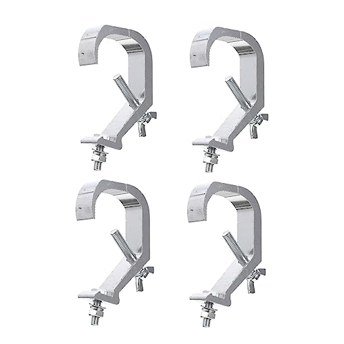 Pince en C 25 mm pour projecteur DJ, crochet d'éclairage de scène en aluminium GALPADA x4