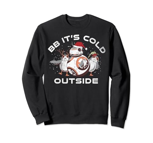 Sweat Star Wars BB Its Cold Outside idéal pour vos soirées cocooning