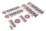  Aufkleber Satz Sticker Set Racing Yamaha Aerox Slider Jog R1 R6 Rot #24