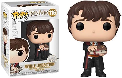 Funko- Pop Harry Potter-Neville w/Monster Book Figurine de Collection, 48068, Standard Multicolore Funko- Pop Harry Potter-Neville w/Monster Book Figurine de Collection, 48068, Standard Multicolore | Pop Harry Potter | 3 Funko- Pop Harry Potter-Neville w/Monster Book Figurine de Collection, 48068, Standard Multicolore | Pop Harry Potter