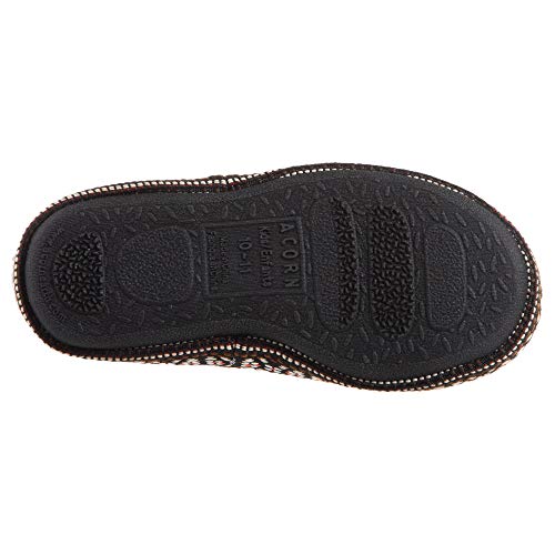 Acorn Unisex-Kid's L'il Woven Trim Moc Slipper3