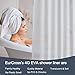EurCross Shower Curtain Liner Extra Long 82 inch Length with 5 Bottom Magnets,Frosted PEVA Plastic Shower Curtain Liner, Waterproof Opaque Shower Liner No Smells with Metal Grommets,72 x 82 inch