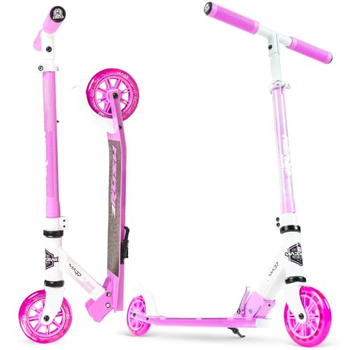 Madd Gear Kick Scooter for Kids Age 6-12, Foldable...