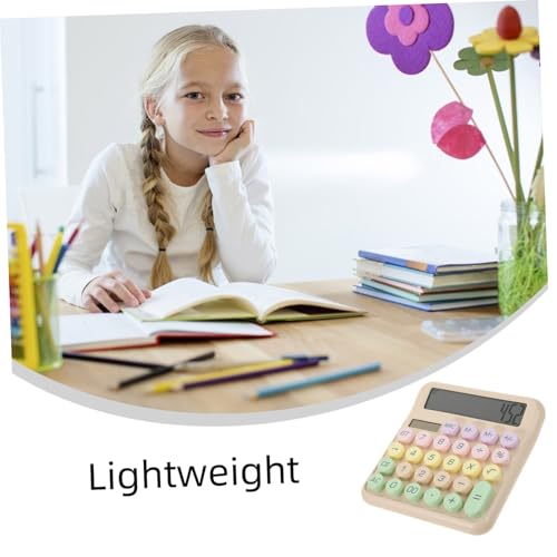 Calculadora de escritorio pequeña jojofuny evita resbalones molestos al estudiar en la mesa 3
