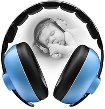 Roxbury Baby Ear Protection Earmuffs – Noise Cancelling for Infants, Toddlers & Kids (0-3 Years) – Ideal for Sleeping, Airplanes, Concerts, Fireworks & More