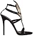Giuseppe Zanotti Women's E000125 Heeled Sandal, Nero, 9 Medium US