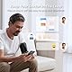 CheckMe BP2 Connect Blutdruckmessgerät Oberarm mit EKG und AI-Analysebericht,Mittelwert von 3 Messungen, Bluetooth & WiFi Verbindung, Pulsmesser, APP Unbegrenzte Datenverwaltung (Android&iOS)