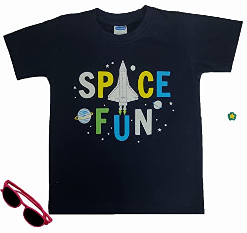 Image of Cotton Kid's Wear T Shirt for Boys Shorts Casual Comfortable Jeant Wear Shirt Casual Look Outfit for Any Function Solid Colors & Design