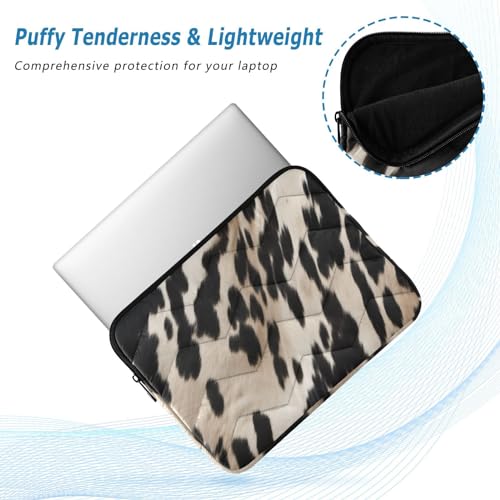 Funda para laptop 13-14 pulgadas impermeable con textura de vellón miniatura 5