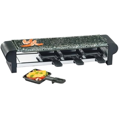 Küchenprofi Raclette HOT Stone Quattro schwarz Cover