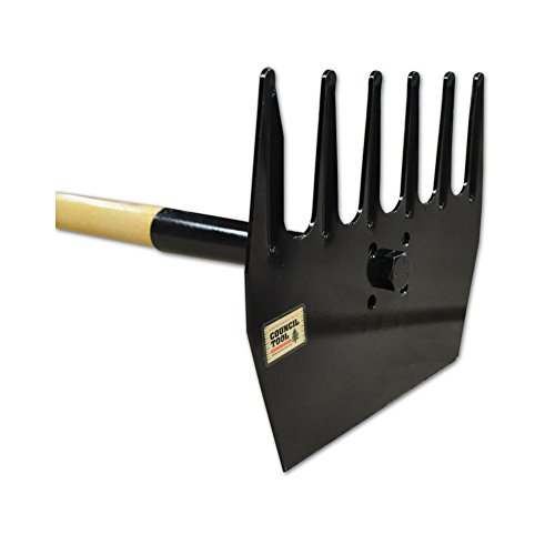 McLeod Tool, 6 Dientes, 9 x 48 in, Fresno miniatura 3