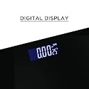 IBELL BS260M Digital Weight Machine for Body Weight with 5-Year Warranty, Ultra-Light Tempered Glass, LCD Display (180 kg) gallery image
