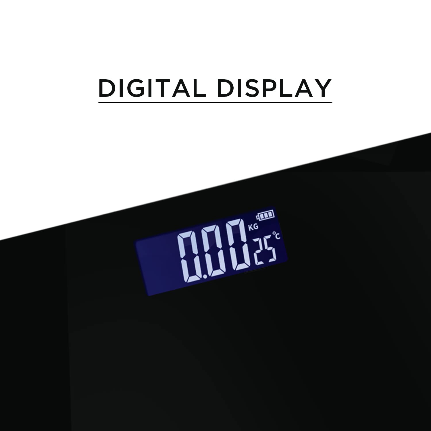 iBELL BS260M Ultra-Light Tempered Glass Backlit LCD Display Digital Personal Body Weight Weighing Scale, Bathroom Scale (180 kg) iBELL BS260M Ultra-Light Tempered Glass Backlit LCD Display Digital Personal Body Weight Weighing Scale, Bathroom Scale (180 kg)