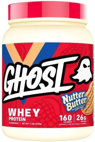 Nutter Butter Ghost Whey Protein " & Custom Sport Towel"