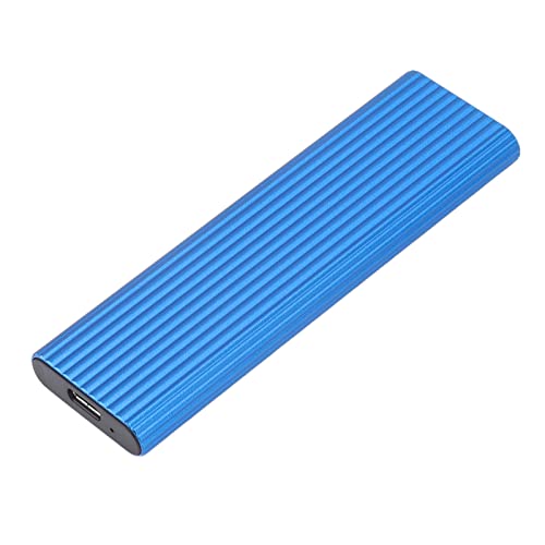 Caja externa M.2 SSD Adaptador USB C 3.1 de aluminio azul miniatura 3
