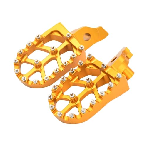 Repose-pieds moto Suzuki RMZ250/450 pèdale or