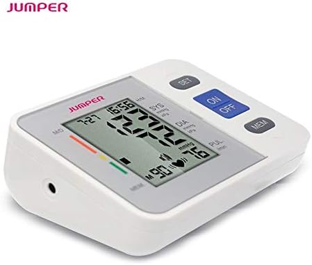 Jumper Automatic Arm Blood Pressure Monitor with LCD Display and Irregular Heartbeat Detection for Home and Medical Use CE Approved