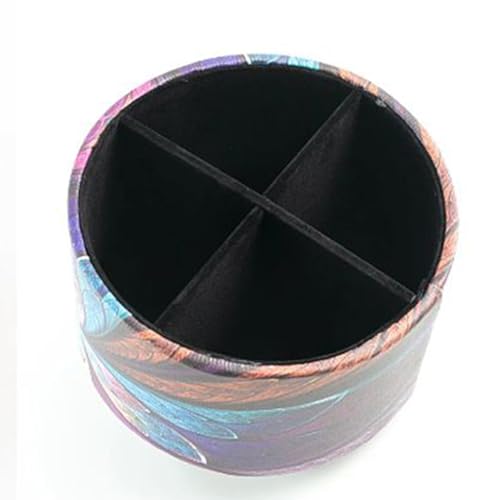 Accessoire de coiffeuse rotatif à compartiments multiples modulables - 6