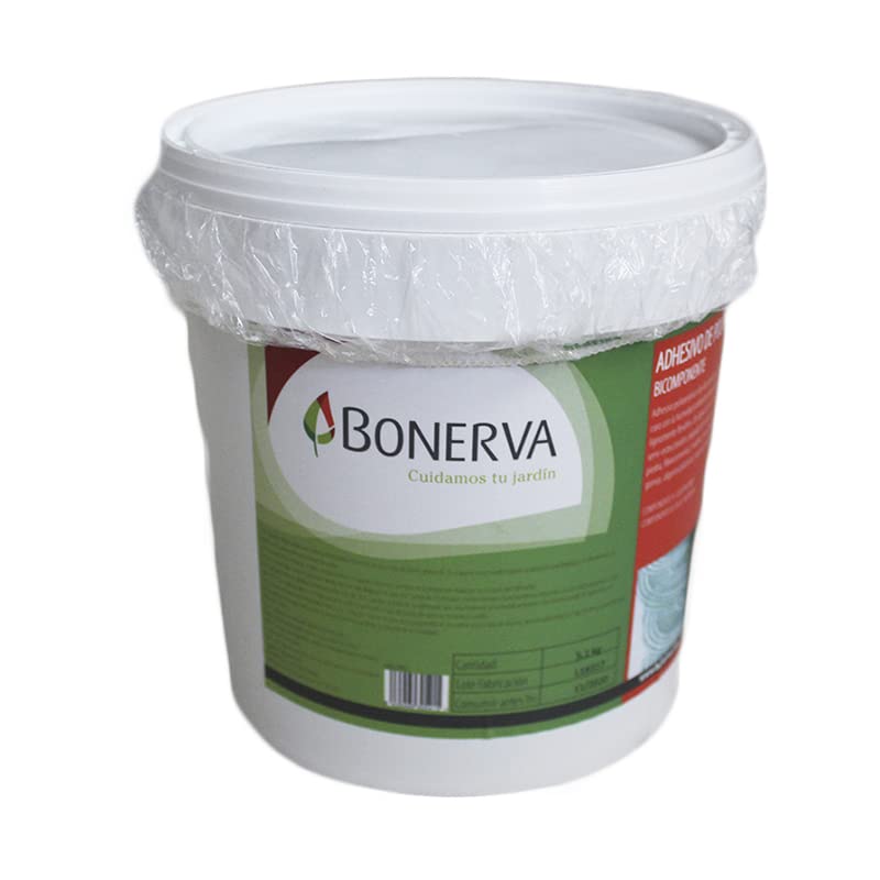 BONERVA | Cola Bicomponente 5,1KG | Adhesivo para césped Artificial con Material Bicomponente | Color Verde