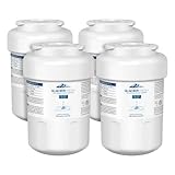 GLACIER FRESH MWF Water Filters for GE Refrigerators, NSF 42 Replacement for SmartWater MWFP, MWFA,...