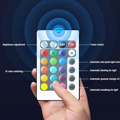 Support d'éclairage bar à bouteilles LED 3 niveaux télécommande - 5
