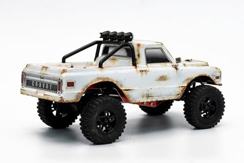 Image of furitek FX118 Fury Wagon Ultimate Upgrade Kit Scale 1 /18 RC Crawler RTR - Remote Control Car, RC Crawlers with High-End Upgrades Ready to Install for Adults (White (TT-0022))