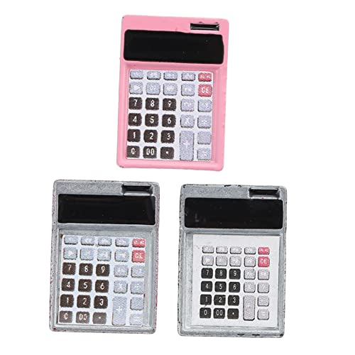 COHEALI 3 Pçs Mini Calculadora Móveis Ao Ar Livre Acessórios Ao Ar Livre Coisas Ao Ar Livre Calculad