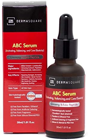 [DERMASQUARE] ABC(Activating, Balancing, and Core Elasticity) Serum - Ginseng Bifida Peptide