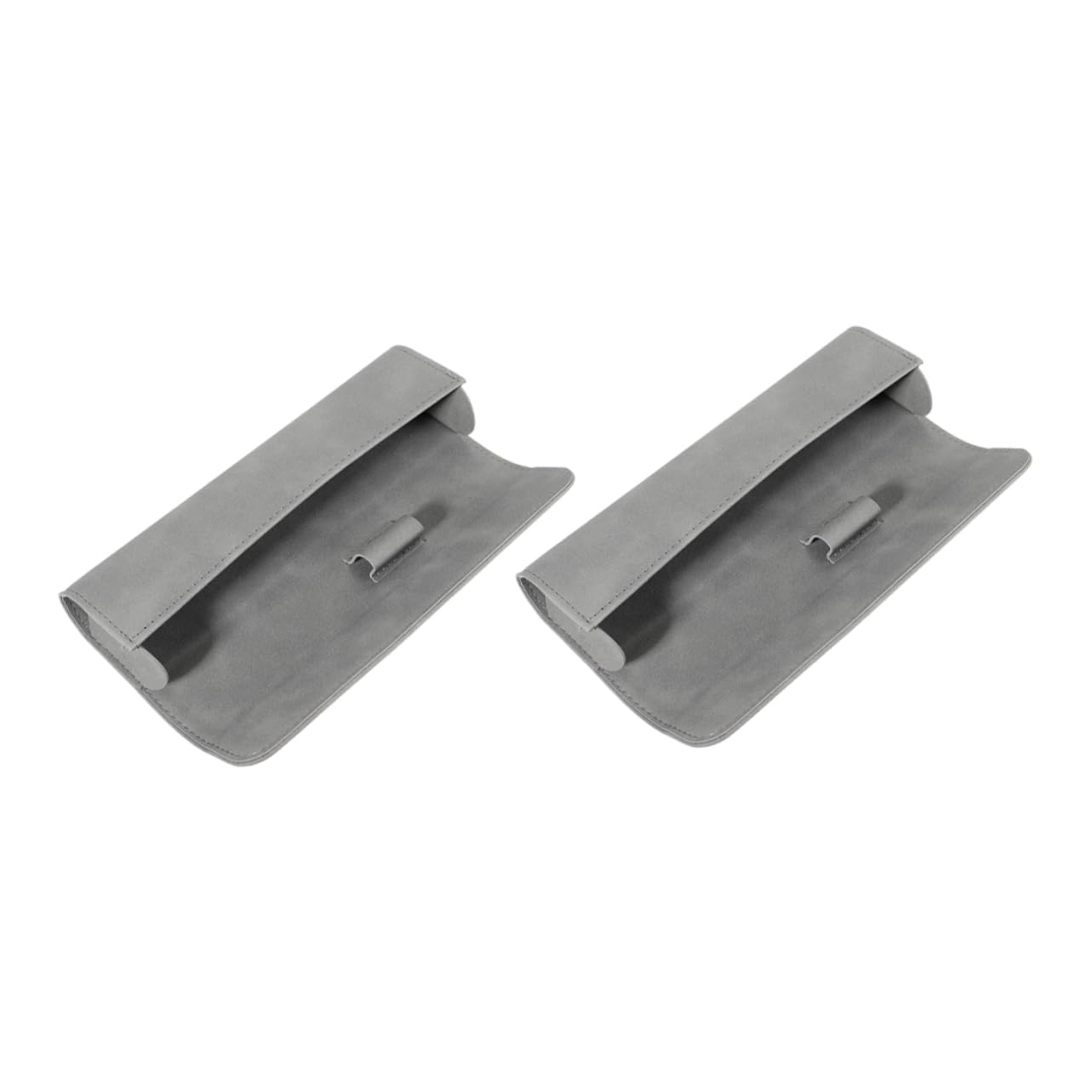 PACKOVE 2pcs Portable Toothbrush Storage Case Travel Electric Toothbrush Holder Durable Protective Case for Brush Heads and Accessories