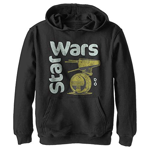 Sweat Star Wars garçon en polaire noir avec capuche taille M