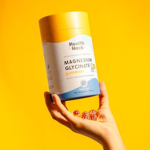 Vitamínicos, glicinato de magnesio gnc Marca Health Hack (2)