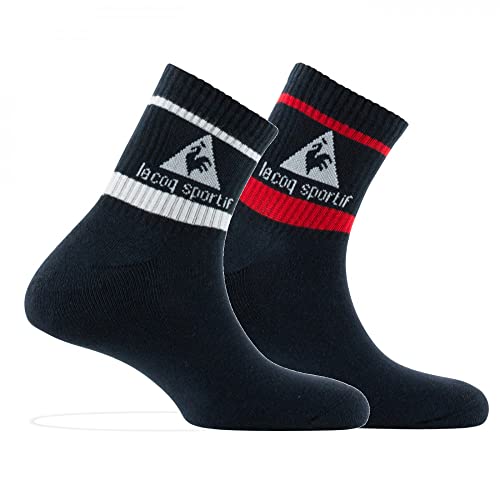 Le Coq Sportif - Pack de 2 pares de varas cortas color - Marina - Talla - 43-46