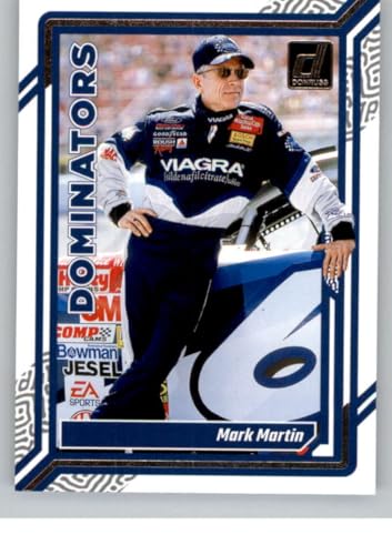 2024 Donruss Dominators Racing #11 Mark Martin Official NASCAR Racing Card in Raw (NM or Better) Condition