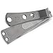 KOHM Straight Blade Nail Clippers with Nail File (in Build) - Heavy-Duty, Stainless Steel, Professional Toenail Clippers - Nail Cutters for Seniors and Adult