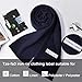 Fimax Compatible Fabric Iron-on Clothing Label Replace for Brother P Touch Fabric Tape TZe-FA3 TZeFA3 Tape 12mm 0.47'' for PT-D210 PT-D400 PT-H100 PT-D200 PT-D600 Labelmakers (Navy Blue on White,4PK)