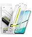 Ringke Fusion-X Compatible with Galaxy A56 5G [Black] + Easy Slide Tempered Glass Compatible with Galaxy A56 5G [2 Pack]