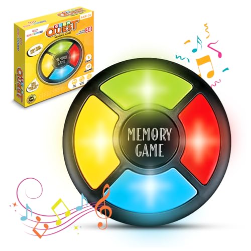 Wembley Glow Quest Memory Handheld Game (Circle)| Interactive Fun...